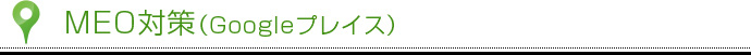 MEO対策（Googleプレイス）