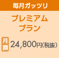毎月ガッツリ プレミアムプラン 月額24,800円(税抜)